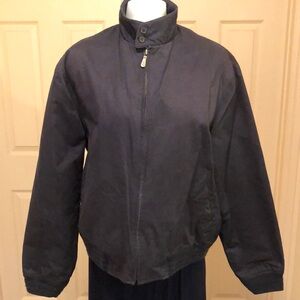 Classic Black Bomber Jacket